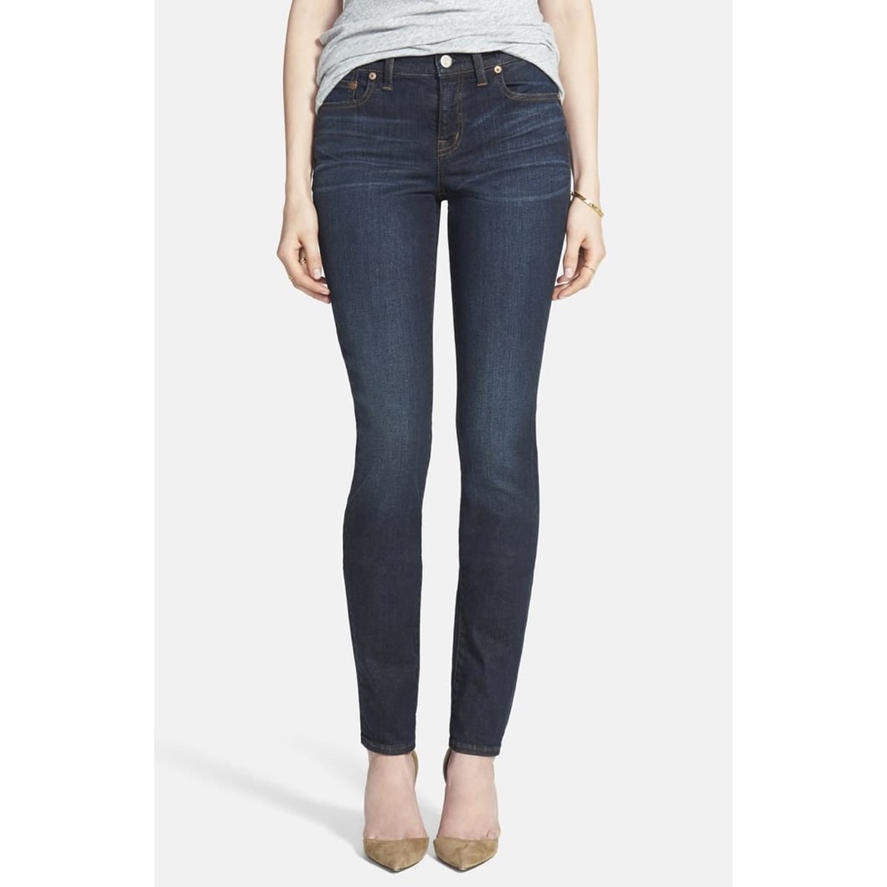 Madewell Womens 28 High Rise Alley Straight Skinny